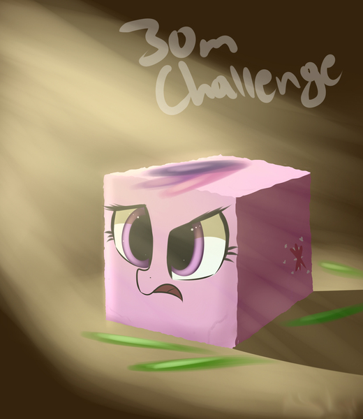 Size: 2600x3000 | Tagged: 30 minute art challenge, artist:a8f12, cube, derpibooru import, food, safe, species swap, tofu (food), twifu, twilight sparkle, wat, why, wtf