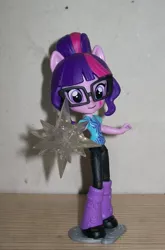 Size: 555x842 | Tagged: safe, derpibooru import, twilight sparkle, equestria girls, doll, equestria girls minis, ice magic, toy, yu yu hakusho