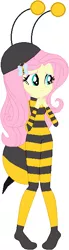 Size: 187x676 | Tagged: safe, artist:selenaede, artist:wolf, derpibooru import, fluttershy, bee, equestria girls, animal costume, base used, bee costume, clothes, costume, flutterbee