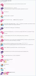 Size: 868x1822 | Tagged: artist:dziadek1990, conversation, derpibooru import, description is relevant, dialogue, dungeons and dragons, embarrassed, emotes, emote story, emote story:ponies and d&d, flirting, fluttershy, laughing, murder, oc, oc:pinka, oc:shade, oc:skullfuck doombringer, pinkie pie, prank, rainbow dash, reddit, rpg, safe, slice of life, tabletop game, text, twilight sparkle, vulgar, whoopie cushion