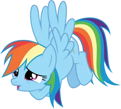 Size: 7950x7152 | Tagged: safe, artist:chrzanek97, derpibooru import, rainbow dash, pegasus, pony, the crystalling, .svg available, absurd resolution, cold, female, flying, freezing, mare, shivering, simple background, solo, transparent background, vector