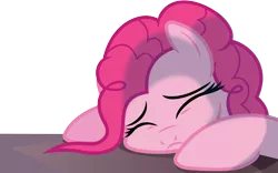 Size: 4800x3000 | Tagged: safe, artist:s.guri, derpibooru import, pinkie pie, pony, canterlot boutique, boutique depression, cute, diapinkes, female, mare, sad, simple background, solo, transparent background, vector, when she doesn't smile