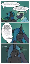 Size: 619x1290 | Tagged: artist:ruthawesome19, comic, crying, derpibooru import, dialogue, dying, female, mother and daughter, promise, queen chrysalis, safe