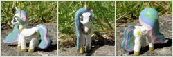 Size: 2400x800 | Tagged: safe, artist:soobel, derpibooru import, princess celestia, pony, clay, craft, figurine, irl, miniature, photo, sculpture, traditional art