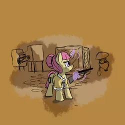 Size: 1200x1200 | Tagged: safe, artist:thebathwaterhero, derpibooru import, oc, oc:chalk dust, unofficial characters only, pony, cyoa:unique quest