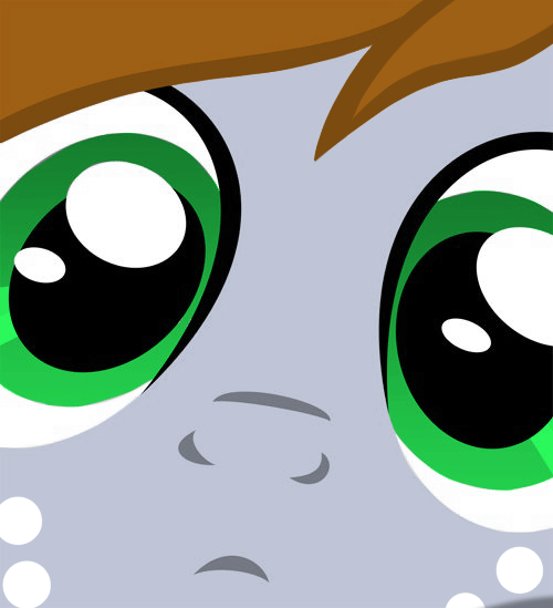 Size: 500x549 | Tagged: artist needed, safe, derpibooru import, edit, oc, oc:littlepip, unofficial characters only, pony, unicorn, fallout equestria, animated, boop, close-up, cute, face, female, freckles, frown, gif, looking at you, mare, offscreen character, pov, recolor, solo