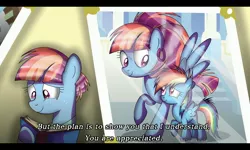 Size: 3642x2181 | Tagged: safe, artist:kimmyartmlp, derpibooru import, rainbow dash, windy whistles, pony, crying, cute, female, filly, filly rainbow dash, mother and daughter, photo, younger