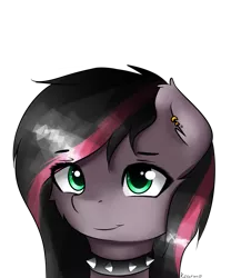 Size: 1145x1373 | Tagged: safe, artist:kourma, derpibooru import, oc, oc:whisper quill, unofficial characters only, pony, bust, cute, icon, portrait, simple background, solo, transparent background