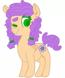Size: 671x800 | Tagged: safe, artist:sodaaz, derpibooru import, oc, oc:sticky stamps, unofficial characters only, pegasus, pony, braces, female, mare, overbite, simple background, white background