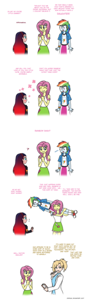 Size: 636x2212 | Tagged: safe, artist:crydius, derpibooru import, fluttershy, rainbow dash, oc, oc:doctor ziegler, oc:gamma, android, equestria girls, blue screen of death, converse, crossover, cutie mark, doctor, magical lesbian spawn, meet gamma, mental blue screen of death, mercy, offspring, overwatch, parent:sci-twi, parent:sunset shimmer, parent:twilight sparkle, parents:scitwishimmer, parents:sunsetsparkle, scientific lesbian spawn, shoes, simple background, stiff, transparent background