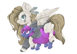 Size: 3508x2480 | Tagged: safe, artist:biskhuit, derpibooru import, oc, oc:akaszi, unofficial characters only, pegasus, pony, clothes, ewe, female, high res, mare, simple background, transparent background