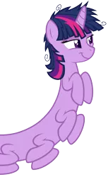 Size: 1173x1922 | Tagged: safe, artist:zutheskunk edits, derpibooru import, edit, twilight sparkle, pony, unicorn, :t, bedroom eyes, body horror, cute, female, happy, joy mutant, lisa the painful, mare, messy mane, multiple legs, mutant, mutated pony, not salmon, simple background, smiling, transparent background, unicorn twilight, vector, wat, what has science done