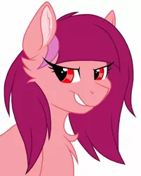 Size: 1027x1280 | Tagged: safe, artist:melodytheartpony, derpibooru import, oc, unofficial characters only, pony, bust, flat colors, portrait, shoulder up