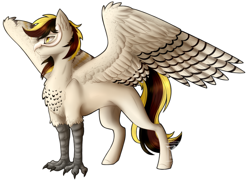 Size: 1863x1375 | Tagged: safe, artist:monogy, derpibooru import, oc, oc:silent flight, unofficial characters only, hippogriff, male, mask, simple background, solo, transparent background