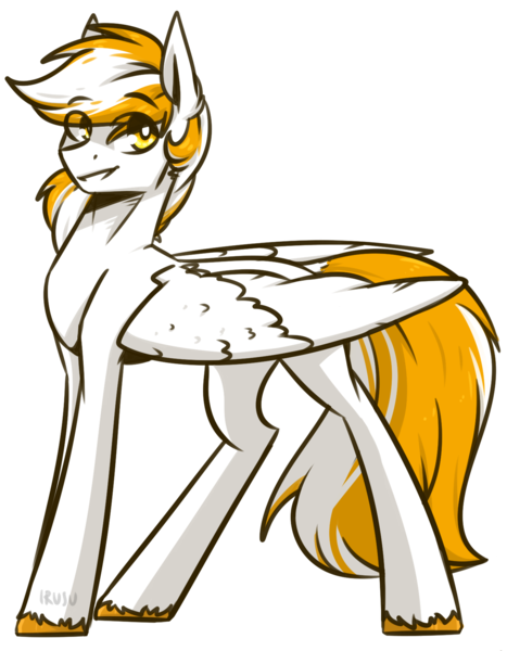 Size: 1299x1669 | Tagged: safe, artist:lrusu, derpibooru import, oc, unofficial characters only, pegasus, pony, male, simple background, solo, stallion, transparent background