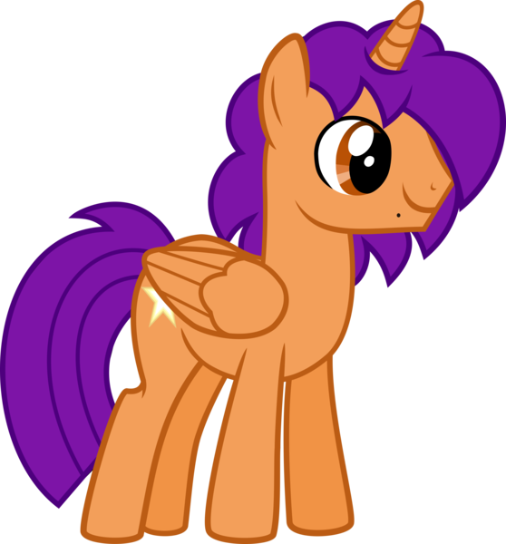 Size: 5746x6182 | Tagged: safe, artist:nupiethehero, derpibooru import, oc, oc:nupie, unofficial characters only, alicorn, pony, absurd resolution, alicorn oc, purple hair, purple hair is sexy, simple background, transparent background