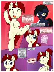 Size: 3000x4000 | Tagged: suggestive, artist:pananovich, derpibooru import, oc, oc:shadowmoon, oc:silver draw, unofficial characters only, pegasus, pony, unicorn, comic:b.d.s.m., :i, comic, d'oh!, dialogue, freckles, happy, reference, shadraw, simpsons did it, smiling, the simpsons
