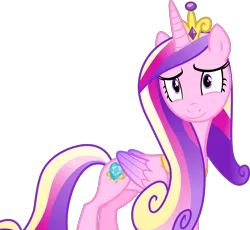 Size: 3800x3494 | Tagged: safe, artist:frownfactory, derpibooru import, princess cadance, alicorn, pony, a flurry of emotions, .svg available, colored wings, female, jewelry, mare, multicolored hair, multicolored mane, multicolored tail, multicolored wings, simple background, solo, svg, tiara, transparent background, vector