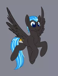 Size: 1400x1828 | Tagged: safe, derpibooru import, oc, oc:nimbus, unofficial characters only, pegasus, pony, commission, male, simple background, smiling, solo, stallion