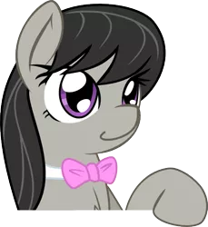 Size: 569x621 | Tagged: safe, artist:haetran, artist:reiduran, derpibooru import, octavia melody, earth pony, pony, bust, cute, female, mare, portrait, reaction image, simple background, solo, transparent background, vector