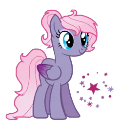 Size: 582x592 | Tagged: safe, artist:duyguusss, derpibooru import, starsong, pegasus, pony, base used, colored wings, female, g3, g3 to g4, g3betes, generation leap, mare, multicolored wings, simple background, solo, transparent background