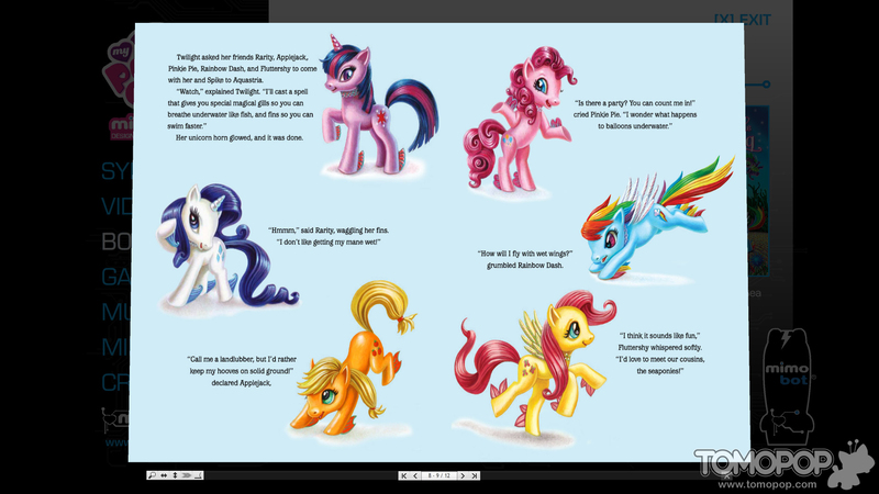 Size: 1920x1080 | Tagged: safe, derpibooru import, applejack, fluttershy, pinkie pie, rainbow dash, rarity, twilight sparkle, earth pony, pegasus, pony, unicorn, under the sparkling sea, female, fins, mane six, mare, unicorn twilight