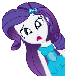 Size: 2122x2463 | Tagged: safe, artist:sketchmcreations, derpibooru import, rarity, eqg summertime shorts, equestria girls, make up shake up, confused, fall formal outfits, frown, open mouth, simple background, transparent background, vector