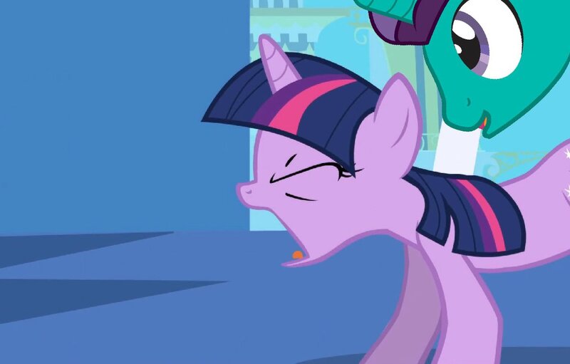 Size: 1200x766 | Tagged: suggestive, derpibooru import, edit, edited screencap, editor:minty root, screencap, twilight sparkle, oc, oc:corpulent brony, pony, unicorn, friendship is magic, corpulent brony, corpulight, eyes closed, female, implied orgasm, implied sex, implied shipping, male, mare, mouth, stallion, tongue out, twilight should be dating my oc