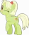 Size: 5677x6930 | Tagged: safe, artist:jhayarr23, derpibooru import, granny smith, earth pony, pony, the perfect pear, absurd resolution, adorasmith, cute, female, image, mare, one eye closed, png, raised hoof, simple background, solo, transparent background, vector, young granny smith, younger