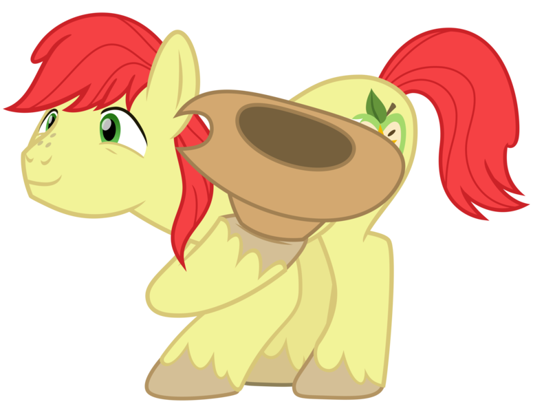 Size: 3100x2400 | Tagged: safe, artist:cheezedoodle96, derpibooru import, bright mac, earth pony, pony, the perfect pear, .svg available, bowing, cowboy hat, eye contact, hat, juxtaposition bait, looking at each other, male, offscreen character, simple background, solo, stallion, svg, transparent background, vector