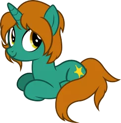 Size: 2718x2769 | Tagged: safe, artist:outlawedtofu, derpibooru import, oc, oc:dust runner, unofficial characters only, pony, unicorn, fallout equestria, female, mare, ponyloaf, simple background, smiling, solo, transparent background, vector