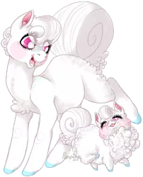 Size: 783x967 | Tagged: safe, artist:pumpiikin, derpibooru import, oc, oc:william, unofficial characters only, fluffy pony, pony, albino, albino pony, cute, fluffybooru, ponies and fluffies together, simple background, transparent background, white pony