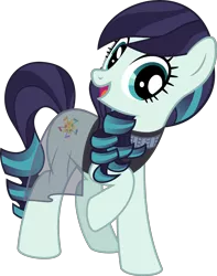 Size: 4708x5975 | Tagged: safe, artist:jhayarr23, derpibooru import, coloratura, earth pony, pony, absurd resolution, clothes, earpiece, female, mare, rara, simple background, solo, transparent background, vector