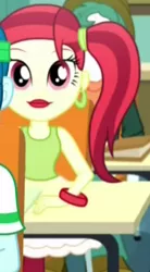 Size: 248x450 | Tagged: safe, derpibooru import, screencap, captain planet, rose heart, scott green, eqg summertime shorts, equestria girls, subs rock, background human, cropped, female, male, offscreen character