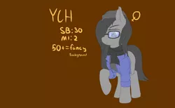 Size: 6000x3700 | Tagged: safe, artist:kpvt, derpibooru import, pony, clothes, glasses, hat, hipster, scarf, your character here