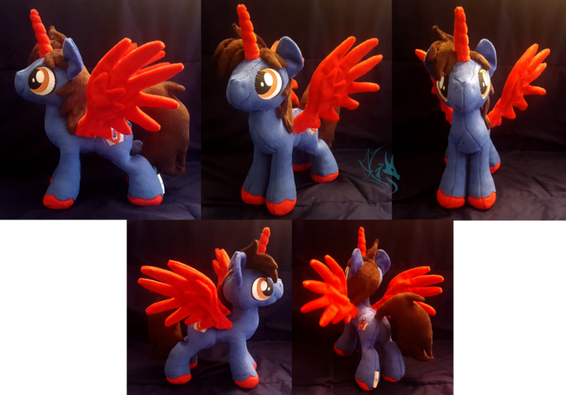 Size: 1069x747 | Tagged: safe, artist:fire-topaz, derpibooru import, oc, oc:crimson crown, unofficial characters only, alicorn, pony, alicorn oc, irl, male, photo, plushie, stallion, unshorn fetlocks