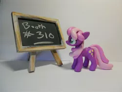 Size: 2048x1536 | Tagged: safe, artist:earthenpony, derpibooru import, cheerilee, earth pony, pony, chalkboard, female, irl, mare, photo, sculpture, solo, traditional art