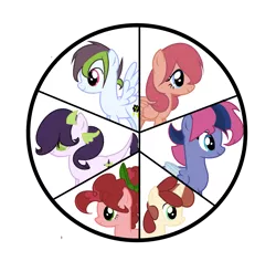 Size: 2905x2745 | Tagged: safe, artist:chaostrical, artist:heart-magic-mlp, derpibooru import, oc, oc:acid rain, oc:berry waffle, oc:blooming crystal, oc:constellation, oc:honey nectar, oc:seedy cider, unofficial characters only, dracony, hybrid, pony, base used, interspecies offspring, next generation, offspring, parent:applejack, parent:big macintosh, parent:cheese sandwich, parent:flash sentry, parent:flim, parent:fluttershy, parent:pinkie pie, parent:rainbow dash, parent:rarity, parent:soarin', parent:spike, parent:twilight sparkle, parents:cheesepie, parents:flashlight, parents:flimjack, parents:fluttermac, parents:soarindash, parents:sparity