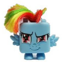 Size: 199x200 | Tagged: derpibooru import, fidget cube, official, rainbow dash, safe, toy, wat