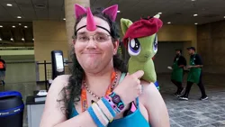 Size: 1024x576 | Tagged: brony, bronycon, chris chan, clothes, cosplay, costume, derpibooru import, human, irl, irl human, oc, oc:newsie, photo, safe