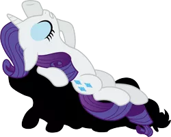 Size: 3752x3001 | Tagged: safe, artist:cloudyglow, artist:yanoda, derpibooru import, rarity, pony, fame and misfortune, .ai available, drama queen, eyes closed, female, flawless, implied applejack, mare, marshmelodrama, simple background, solo, transparent background, underhoof, vector