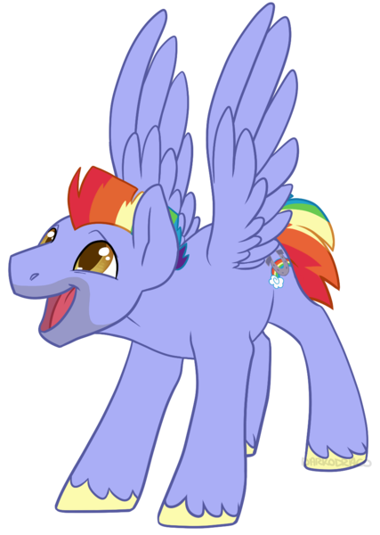 Size: 983x1380 | Tagged: safe, artist:darkodraco, derpibooru import, bow hothoof, pegasus, pony, bowabetes, cute, male, open mouth, simple background, smiling, solo, spread wings, stallion, transparent background, unshorn fetlocks, wings