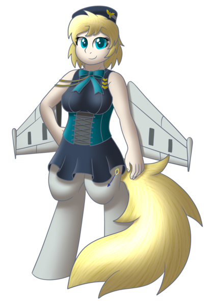 Size: 1280x1810 | Tagged: source needed, safe, artist:scramjet747, derpibooru import, oc, oc:rafale, unofficial characters only, original species, plane pony, pony, satyr, parent:oc:scramjet, plane, simple background, solo, transparent background