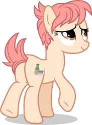 Size: 7000x9583 | Tagged: safe, artist:luckreza8, derpibooru import, raspberry vinaigrette, earth pony, pony, discordant harmony, absurd resolution, female, mare, plot, short tail, simple background, smiling, solo, transparent background, vector