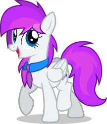 Size: 2280x2638 | Tagged: safe, artist:sharemyshipment, derpibooru import, oc, oc:lavanda, unofficial characters only, pegasus, pony, clothes, female, happy, necktie, simple background, smiling, solo, transparent background, vector