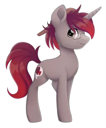 Size: 1598x1925 | Tagged: safe, artist:scarlet-spectrum, derpibooru import, oc, oc:linkin, unofficial characters only, pony, unicorn, commission, glasses, hat, looking at you, male, simple background, smiling, solo, stallion, transparent background