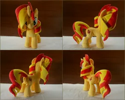 Size: 5120x4096 | Tagged: safe, artist:egalgay, derpibooru import, sunset shimmer, pony, unicorn, absurd resolution, female, irl, mare, photo, plushie, solo