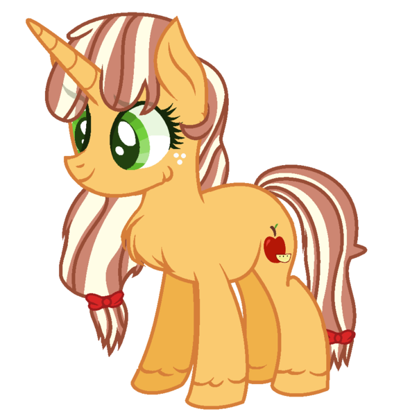 Size: 958x952 | Tagged: safe, artist:svetachan, derpibooru import, oc, oc:appledore, unofficial characters only, pony, unicorn, female, mare, offspring, parent:applejack, parent:flim, parents:flimjack, simple background, solo, transparent background