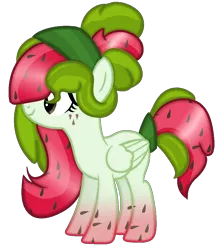 Size: 908x1036 | Tagged: safe, artist:moondrop19, derpibooru import, oc, oc:watermelana, unofficial characters only, pony, base used, gradient hooves, simple background, solo, transparent background