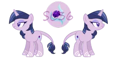 Size: 1024x502 | Tagged: safe, artist:silvercloud36, derpibooru import, oc, oc:rose water, unofficial characters only, pony, next generation, offspring, parent:shining armor, parent:twilight sparkle